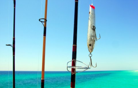 Pompano Beach Florida fishing rods